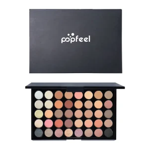 Popfeel Paleta de cores, maquiagem fácil, rosa, 40 cores