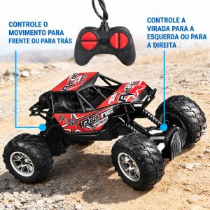 Carro de Controle Remoto Off-Road para Crianças e Meninos