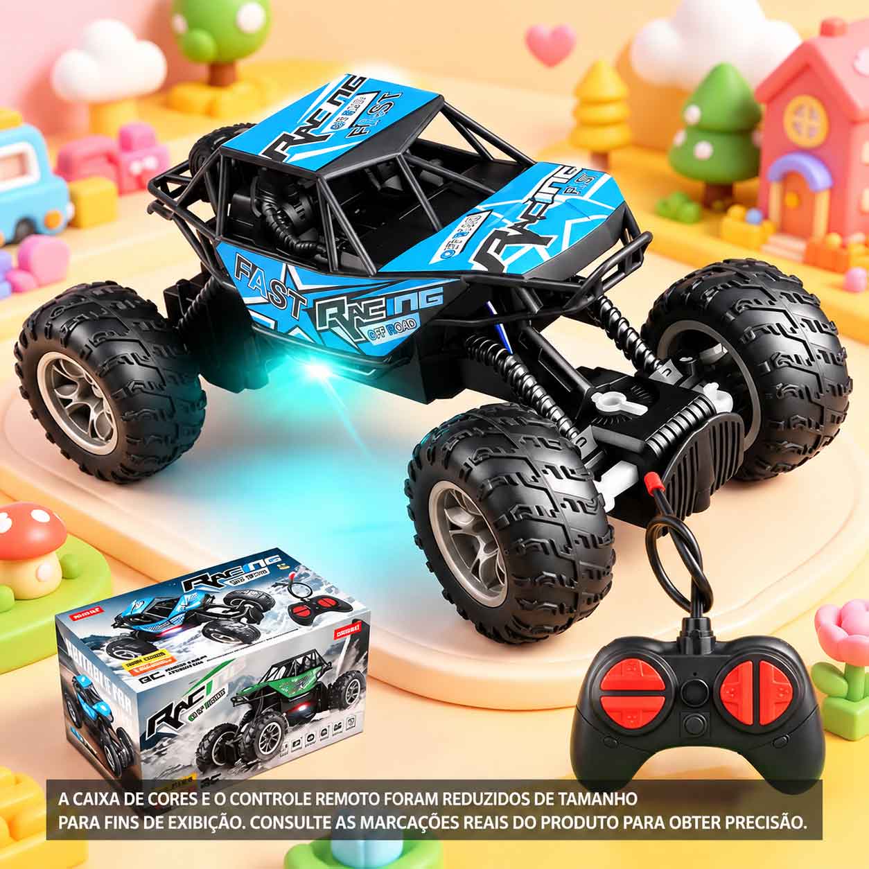 Carro de Controle Remoto Off-Road para Crianças e Meninos - Imagem 3