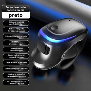 Fone de Ouvido Bluetooth 5.3 Sem Fio por Condução Óssea